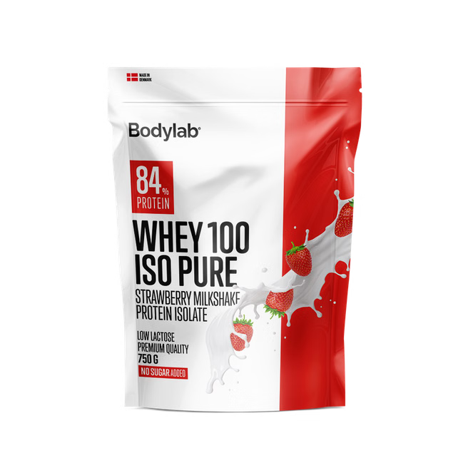 Whey 100 Iso Pure 84% Protein Strawberry Milkshake Protein Isolate 750 G